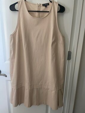 J. Crew Sleeveless  Dress in Beige.